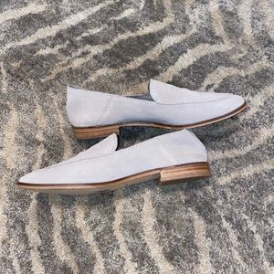 Dolce Vita suede loafers in neutral / light gray size 8.5
